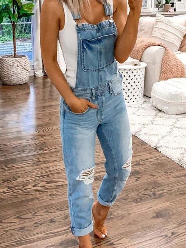 UrbanChic – Jeans-Jumpsuit für Damen