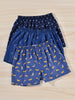 3er-Pack Herren-Boxershorts aus 100 % Baumwolle mit modernem Pflanzenmuster