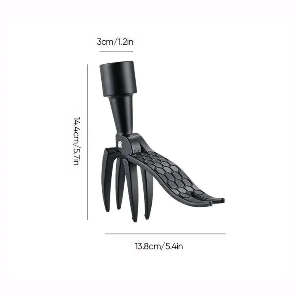 Unkrautzieher aus Edelstahl (nur Werkzeugkopf – ohne Stiel)