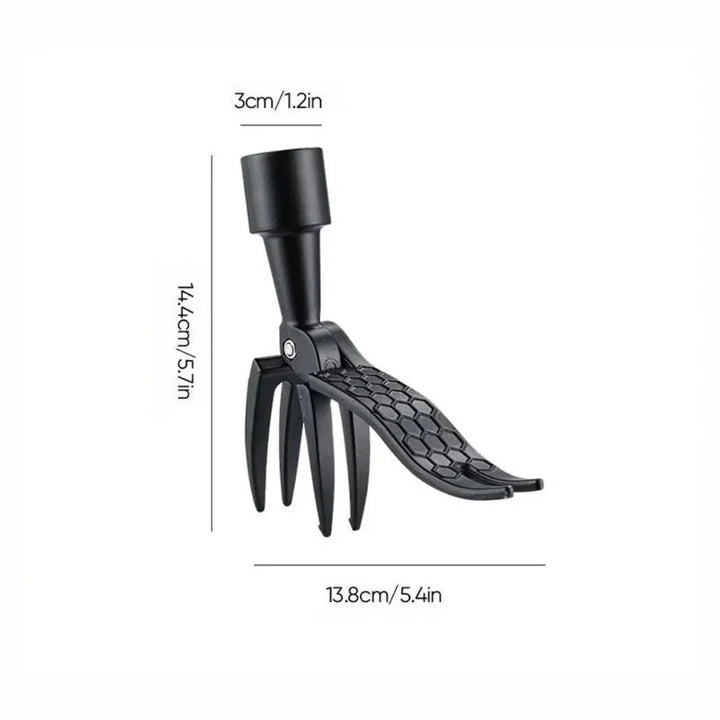 Unkrautzieher aus Edelstahl (nur Werkzeugkopf – ohne Stiel)