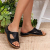 Leichte, bequeme Slip-On-Sandalen für Damen