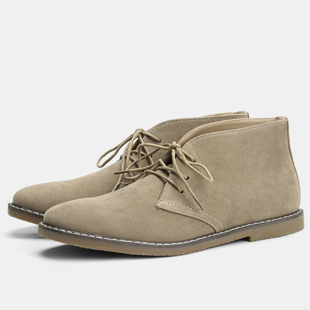Klassische Herren-Desertboots im Vintage-Stil