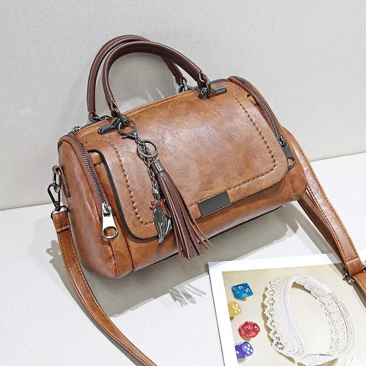 Elegante Umhängetasche aus Leder
