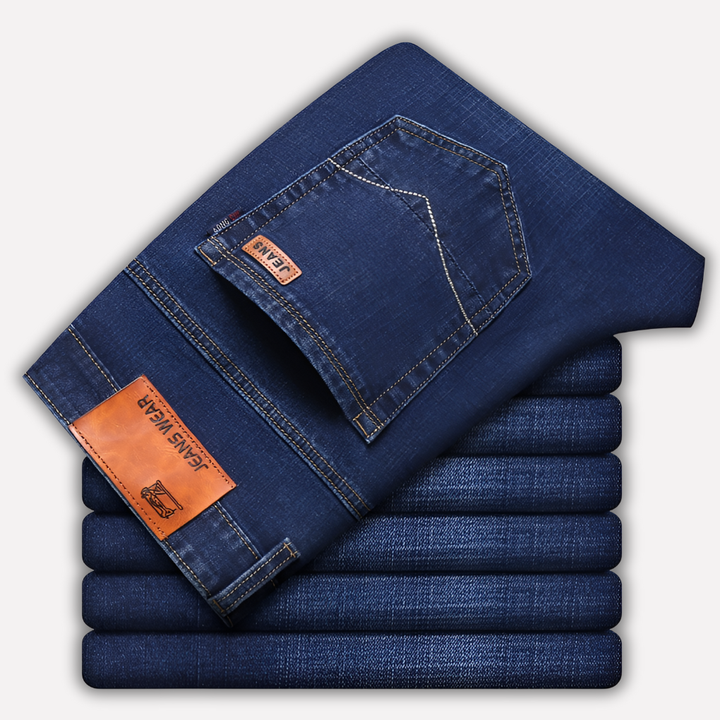 Herrenjeans mit geradem Bein