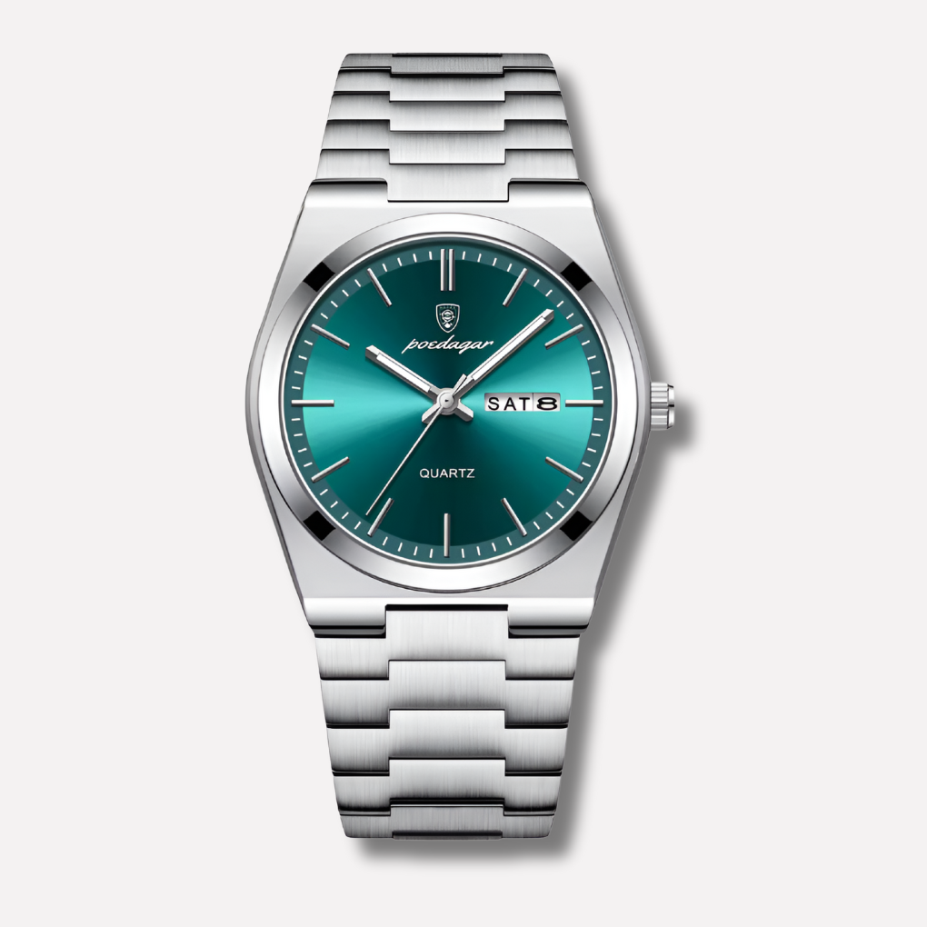 Herrenuhr aus Edelstahl