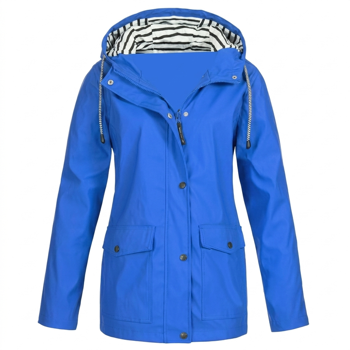 Wasserdichte und winddichte Kapuzenjacke für Damen