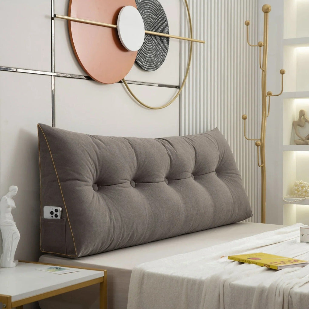 Luxuriöses, schickes Keilkissen