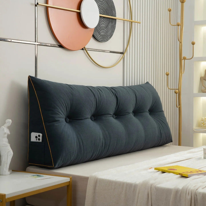 Luxuriöses, schickes Keilkissen