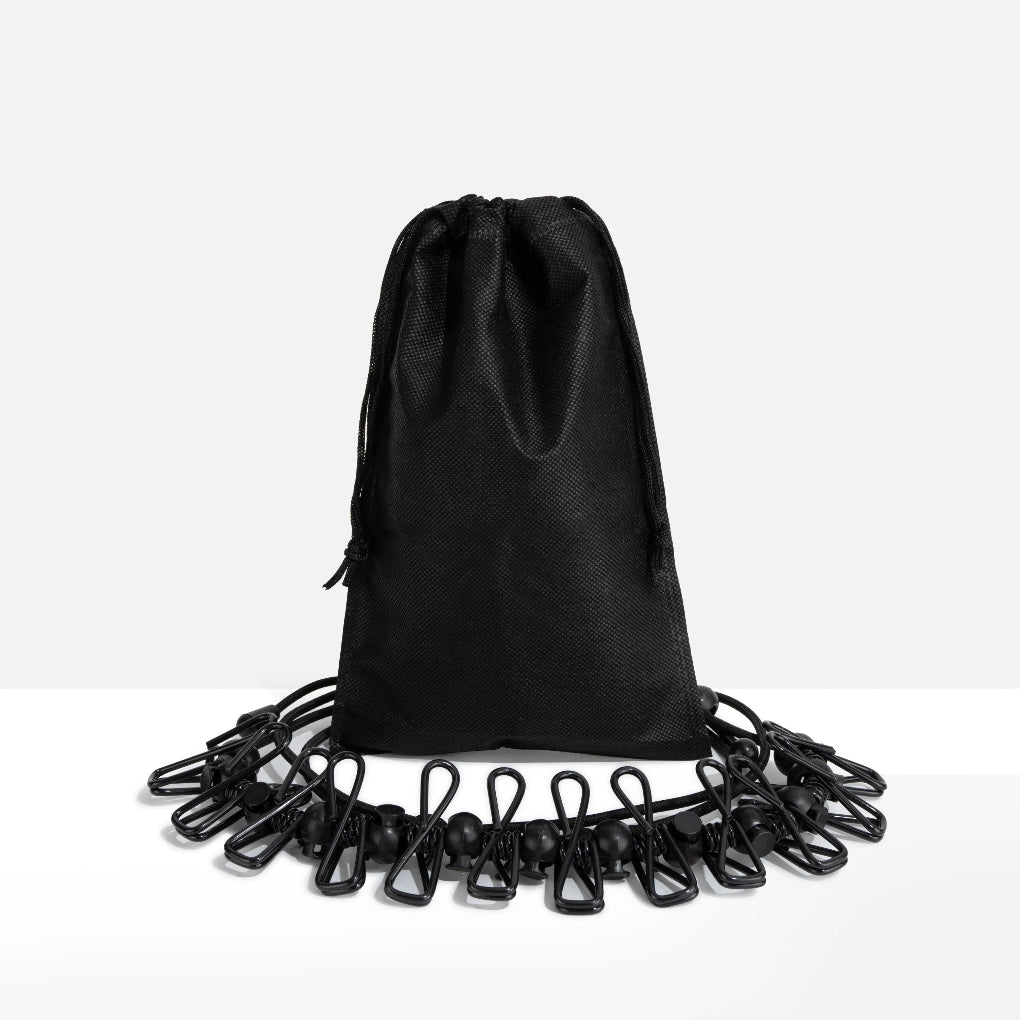 Dehnbare tragbare Wäscheleine