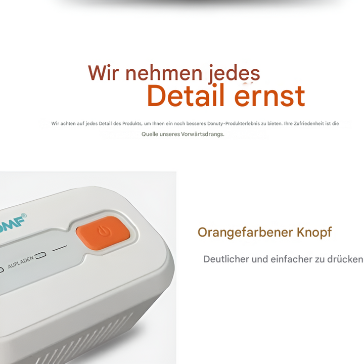 Tragbarer CPAP-Reiniger und Desinfektionsmittel