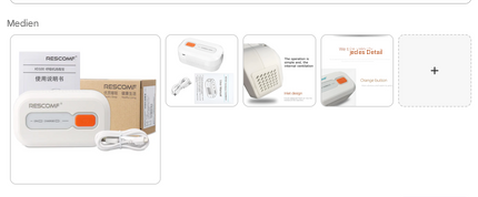 Tragbarer CPAP-Reiniger und Desinfektionsmittel