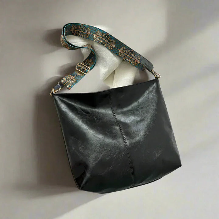 Vintage Leder Umhängetasche für Damen